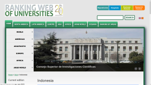 Jasa Pemeringkatan Webometrics Indonesia